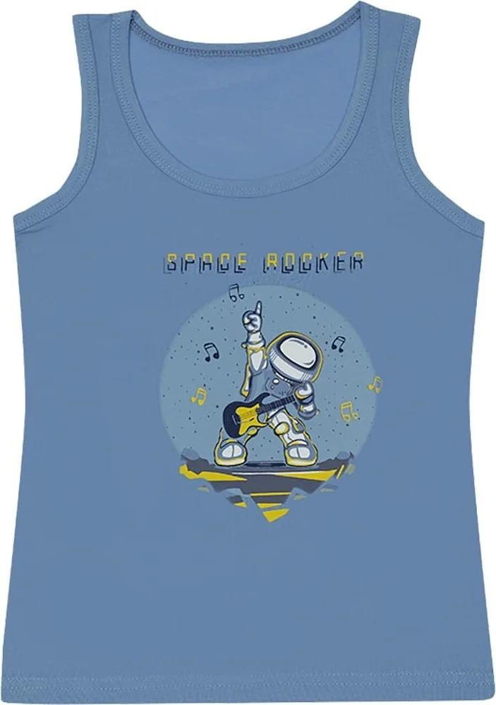 دونيلا 5-Pack Colorful Space Printed Boys Undershirt - 77711282B