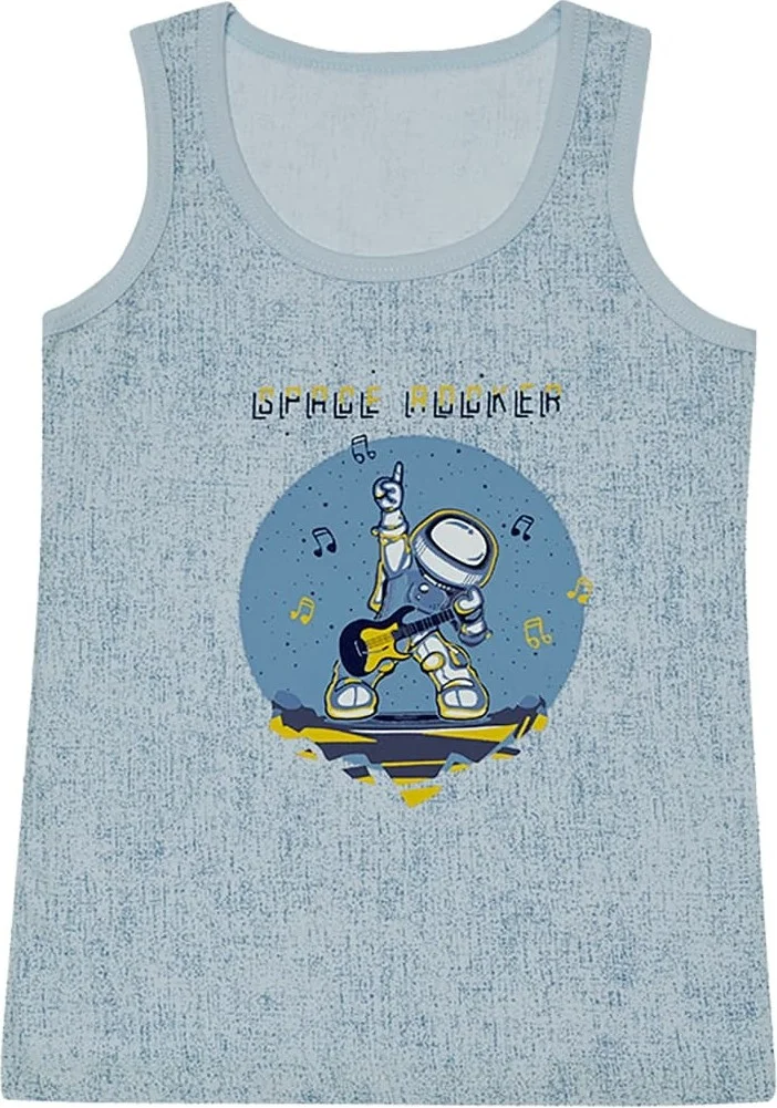 دونيلا 5-Pack Colorful Space Printed Boys Undershirt - 77711282B