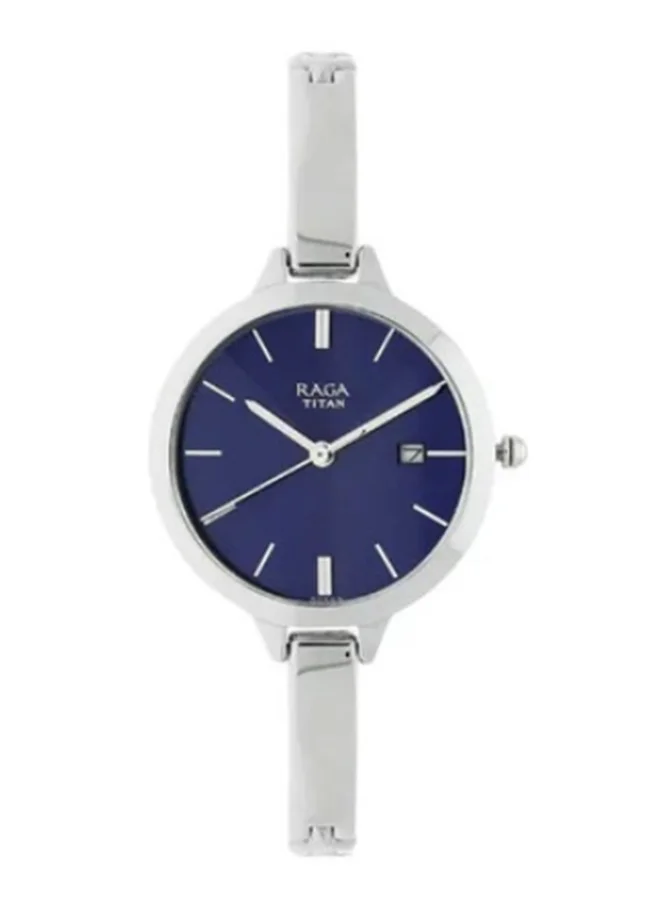 تيتان Titan Raga Viva Blue Dial Analog Watch for Women