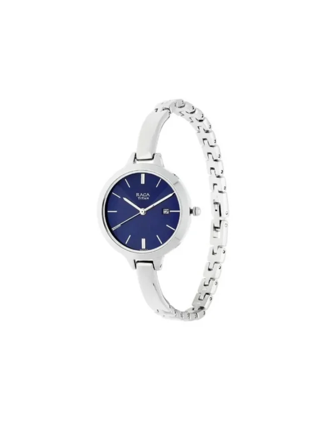 تيتان Titan Raga Viva Blue Dial Analog Watch for Women