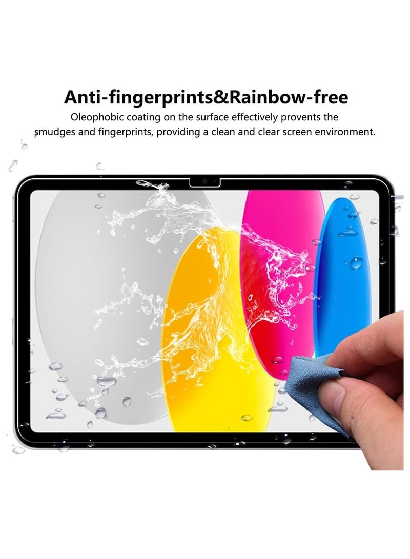 [1 Pack] Screen Protector for iPad 10.9 10th Generation 2022 A2696/A2757/A2777,Tempered Glass Film Guard for iPad 10th Gen 10.9" 2022 Release  - Image 5