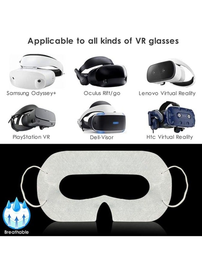 وسادات أذن ووجه لنظارات الواقع الافتراضي (VR)، مع 100 مقبض للسائق مع أربطة للمفاصل. وسادة تنفس حسب الحاجة لتخفيف العرق في الواقع الافتراضي. ملحقات تأمين العدسات وحمايتها، وقفل لمنع ألعاب الإطلاق وقف - Image 2