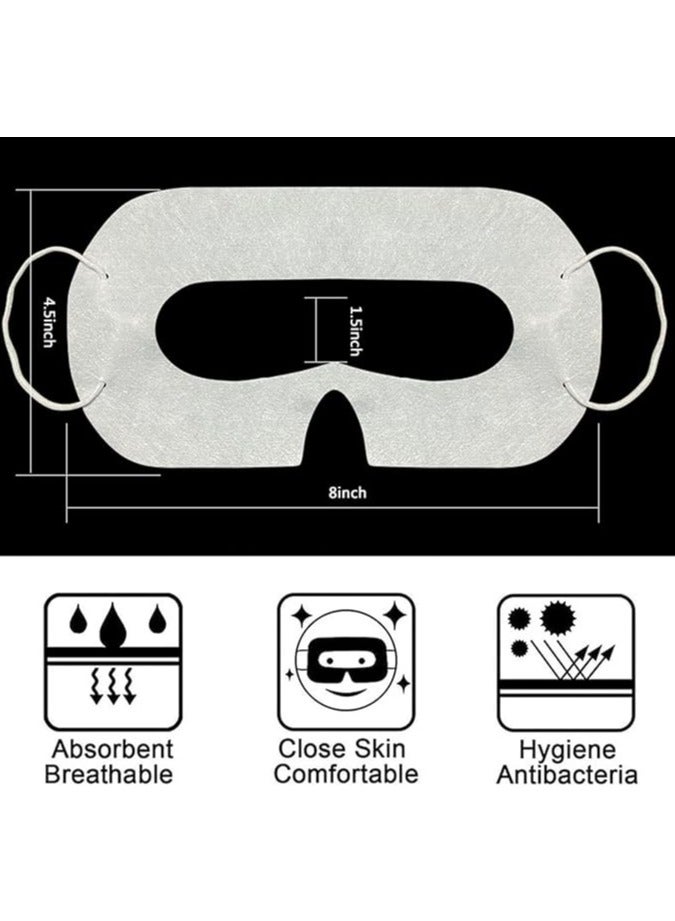 وسادات أذن ووجه لنظارات الواقع الافتراضي (VR)، مع 100 مقبض للسائق مع أربطة للمفاصل. وسادة تنفس حسب الحاجة لتخفيف العرق في الواقع الافتراضي. ملحقات تأمين العدسات وحمايتها، وقفل لمنع ألعاب الإطلاق وقف - Image 4