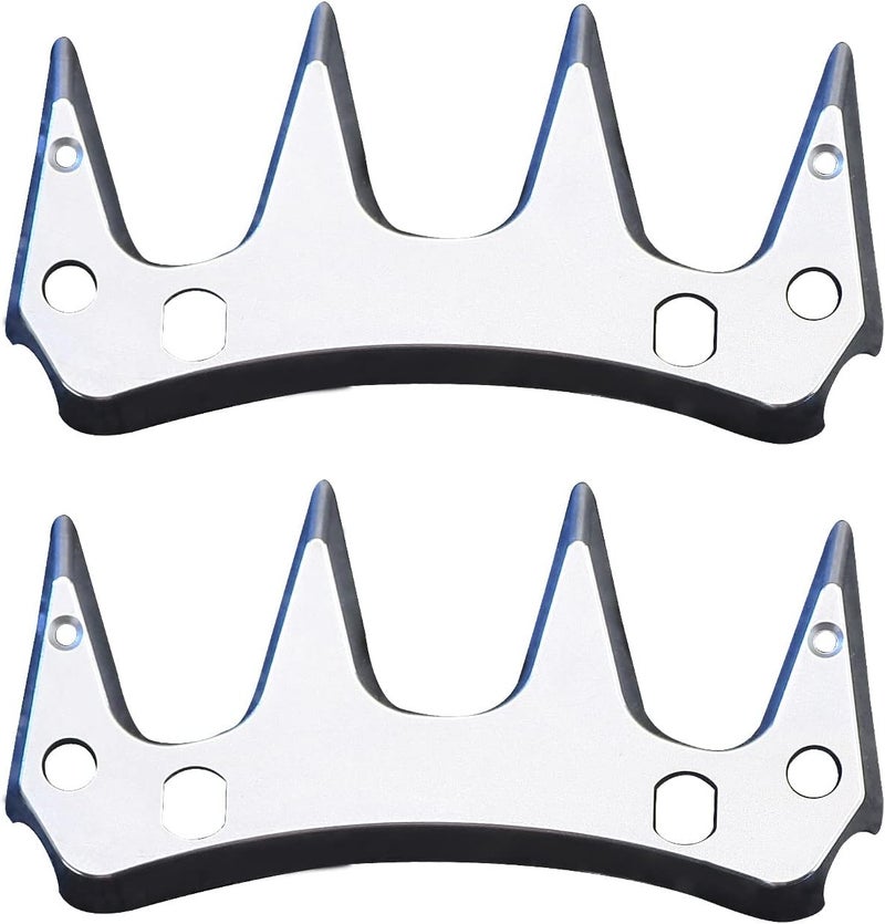 موير 4-Point Universal Replacement Shearing Blades, Compatible with Oster, GDJOB, TAKEKIT, BEETRO, Dragro, Lister, Heiniger Sheep Clippers 440C Materials - Image 1