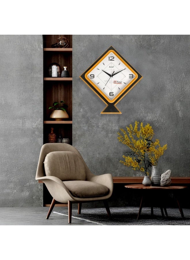Ariel ساعة حائط على شكل طائرة ورقية AQ53 | حركة صامتة | تصميم زخرفي حديث - Image 4