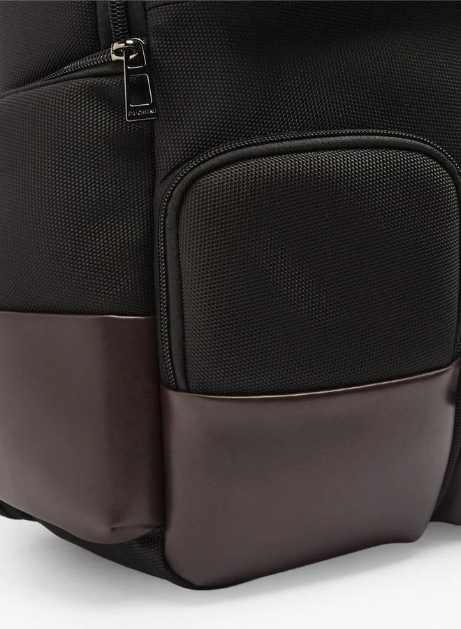 Duchini BROWN Men Padded Shoulder Strap Backpack for Men | Best Price UAE