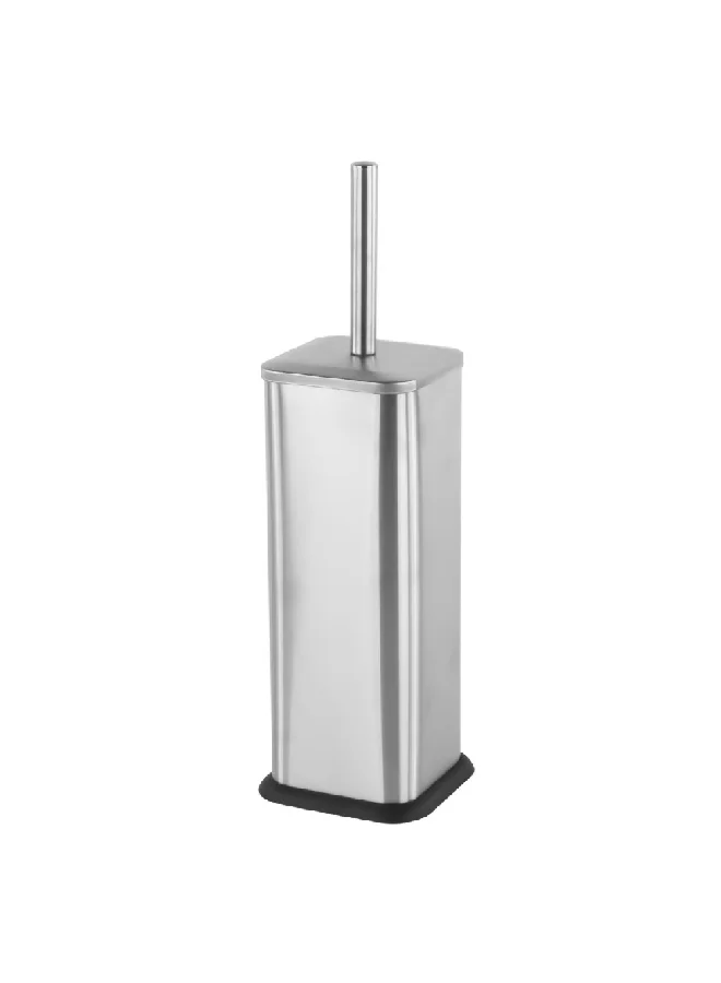 HoneyBee High-Quality Square Toilet Brush Stainless Steel 29.5 x 36.5 x 48 cm
