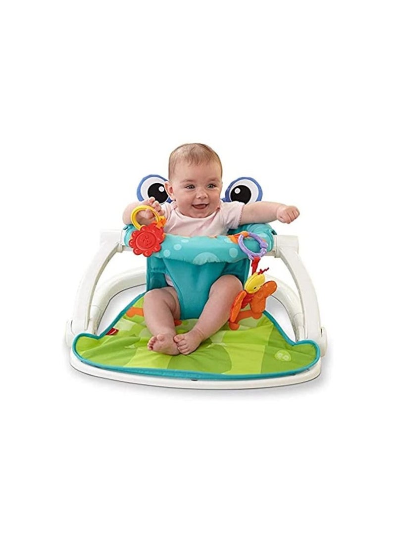 Baby Sit Me Up Floor Seat Kid's Snack Time Chair Toy Soft Fabric - Image 3