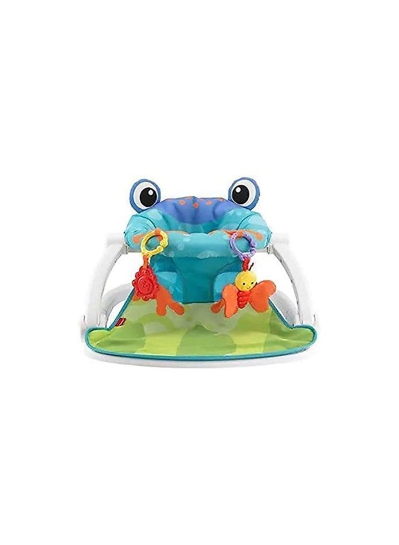 Baby Sit Me Up Floor Seat Kid's Snack Time Chair Toy Soft Fabric - Image 4