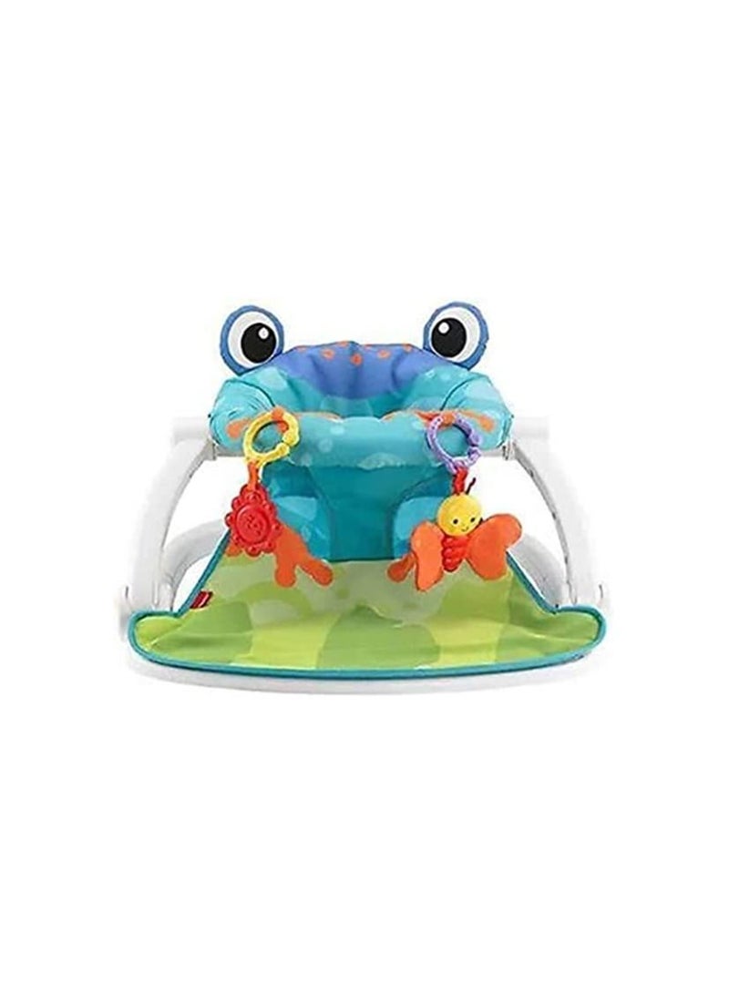 Baby Sit Me Up Floor Seat Kid's Snack Time Chair Toy Soft Fabric - Image 2