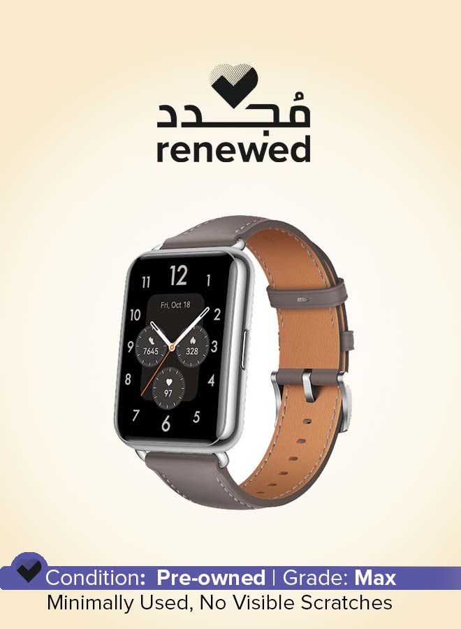 HUAWEI Renewed - Watch Fit 2 Classic Edition Smartwatch Nebula Gray - Image 1