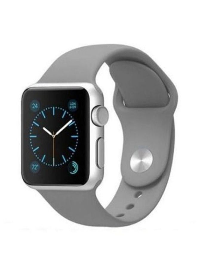 Replacement Watchband For Apple Watch Series 7 45mm / 6 / SE / 5 / 4 44mm / 3 / 2 / 1 42mm Grey - Image 1