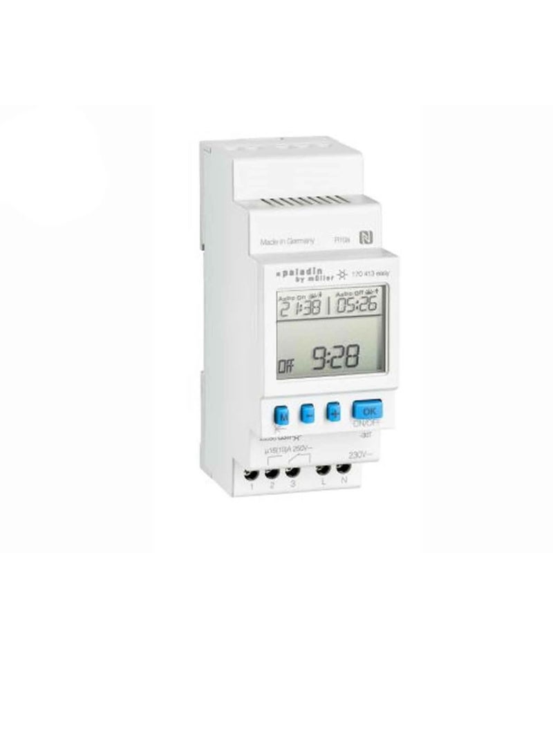 Muller Astronomical Timer 230V 1 Channel Din Rail Mount 170413 Hugo Muller - Image 1