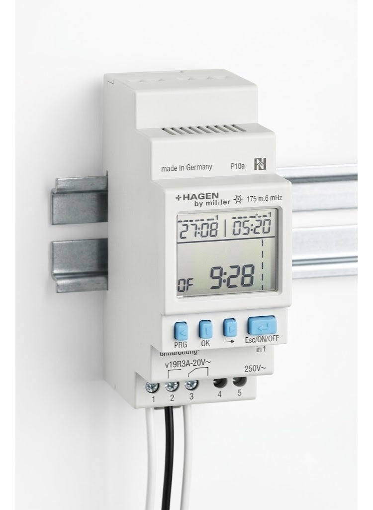 Muller Astronomical Timer 230V 1 Channel Din Rail Mount 170413 Hugo Muller - Image 2