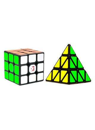 D ETERNAL Speed Cube Combo Set of 3x3 and Pyraminx Pyramid Triangle High Speed Magic Brainstorming Puzzle Cubes Combo Bundle Game Toy (3x3+Pyraminx) - pzsku/ZD0539118CF537EFC9BC1Z/45/1743077928/f4ed15ae-01f3-448e-a895-58e45545c2df