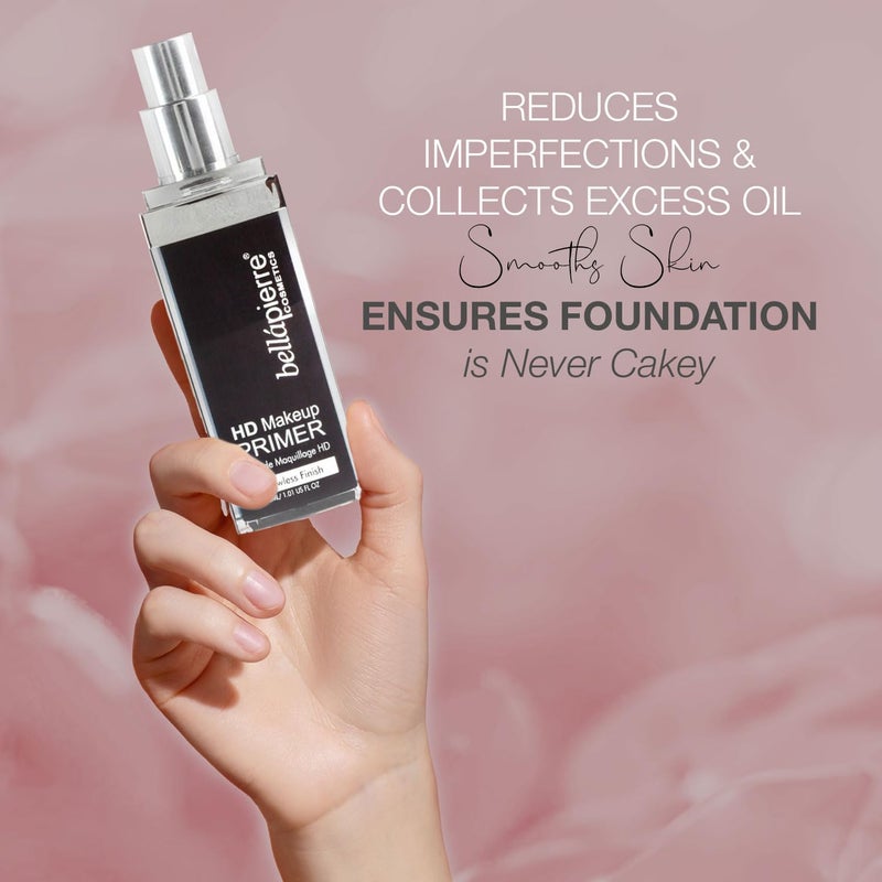 bellapierre HD Makeup Primer for a Smooth, Clear Complexion | Cruelty-Free & Non-Toxic | Talc-Free Face Concealer - 1.01 Fl. Oz. - Image 3