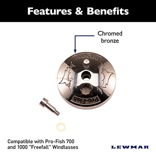 Lewmar Replacement Drive Cap Assembly Kit for Pro-Fish 700/1000 "Freefall Boat Anchor Windlasses - 2020200933 - Image 2