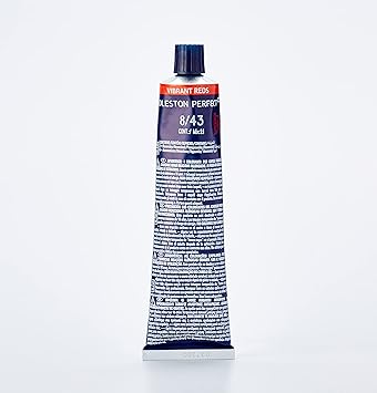 Wella Professionals 843 Light Blonde Red Gold Wella Koleston Perfect Me Vibrant Reds 60ml - Image 2
