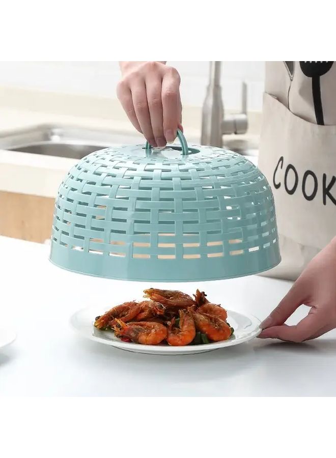 Reusable Mesh Food Covers Blue Ventilated Design Durable ABS Plastic Keeps Food Fresh Perfect for Outdoor Picnics BBQs Parties Indoor Kitchen Use Food Storage - Image 2