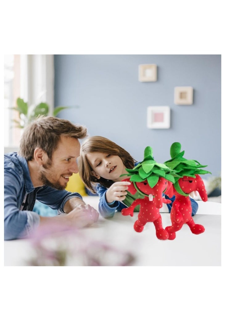 Y&D Strawberry Elephant Plush Toy Smurfs Cat Stuffed Plush Animal Toy Gifts for Boys Girls Smurf Cat Stuffed Animal Toy Birthday Gifts for Friends  - Image 5