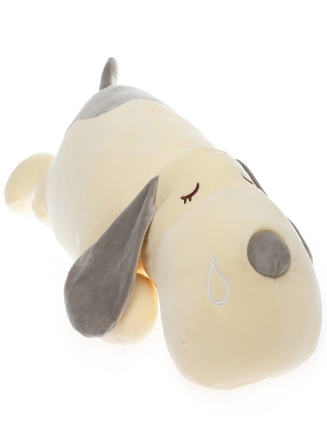 ERDAO Dog Plush Pillow, Soft Dog Stuffed Animals Toy Plushie Body Pillow Gifts for Kids Girls Boys (Gray, 17.7 inch) - Image 1