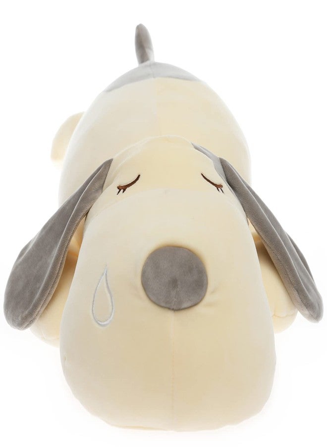 ERDAO Dog Plush Pillow, Soft Dog Stuffed Animals Toy Plushie Body Pillow Gifts for Kids Girls Boys (Gray, 17.7 inch) - Image 2