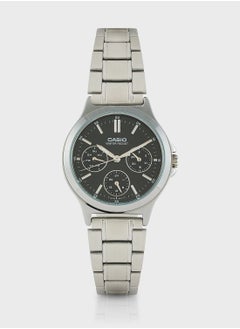 Steel Strap Analog Watch