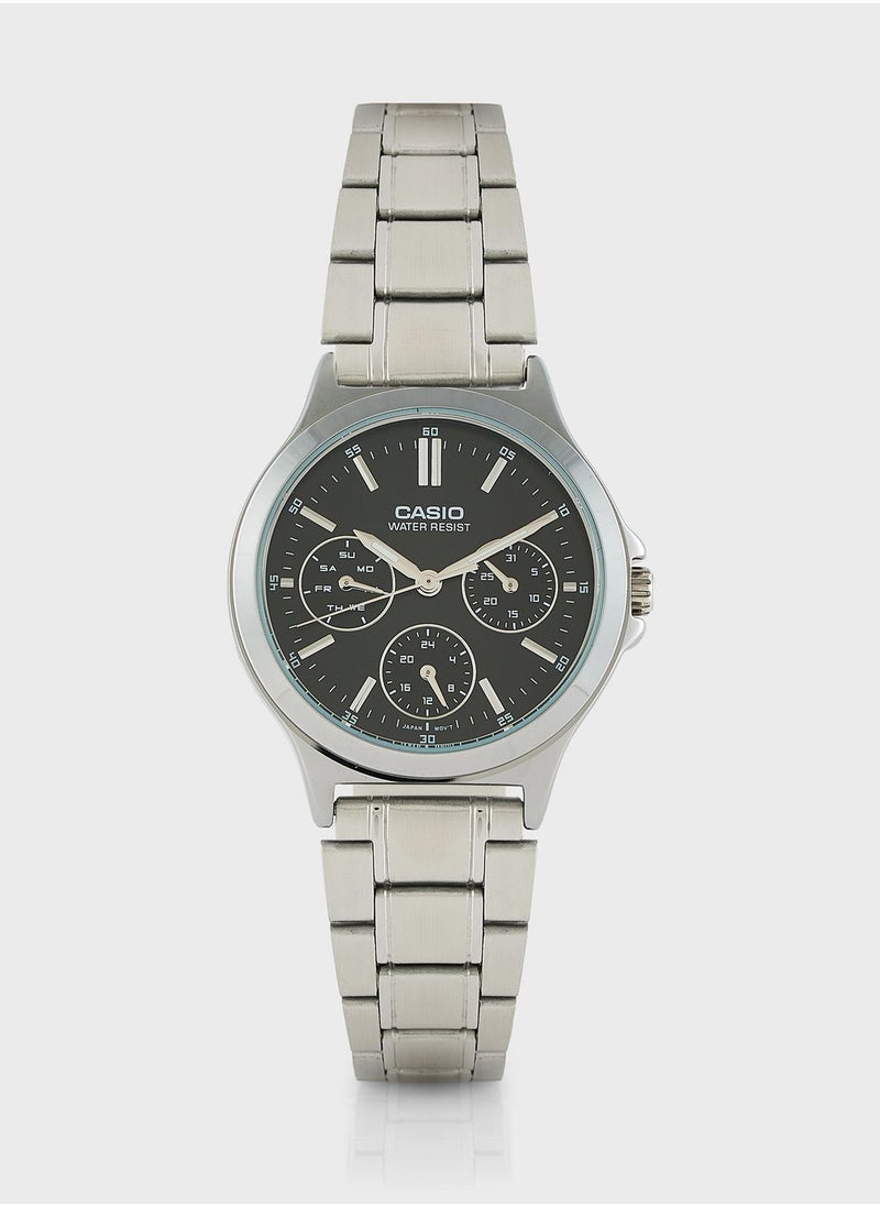 CASIO - Steel Strap Analog Watch - Image 1