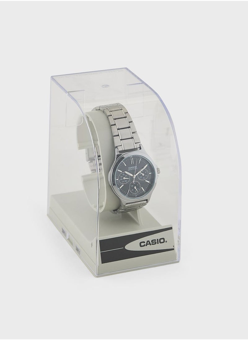 CASIO - Steel Strap Analog Watch - Image 1