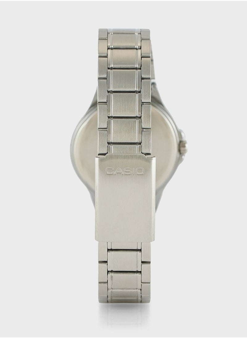 CASIO - Steel Strap Analog Watch - Image 1
