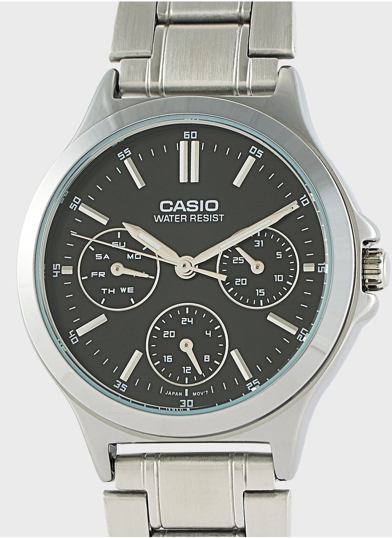 CASIO - Steel Strap Analog Watch - Image 1