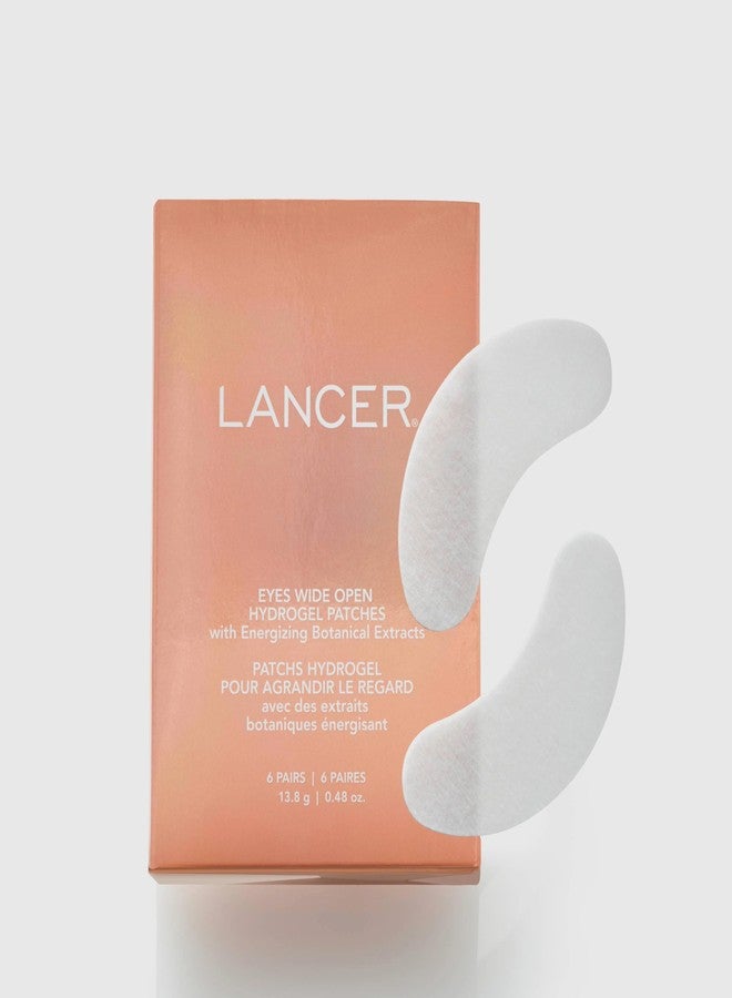 Lancer Skincare Hydrogel Under Eye Patches with Energizing Botanical Extracts, Gel Eye Patches for Under Eye Revitalization (12 Patches) - Image 2