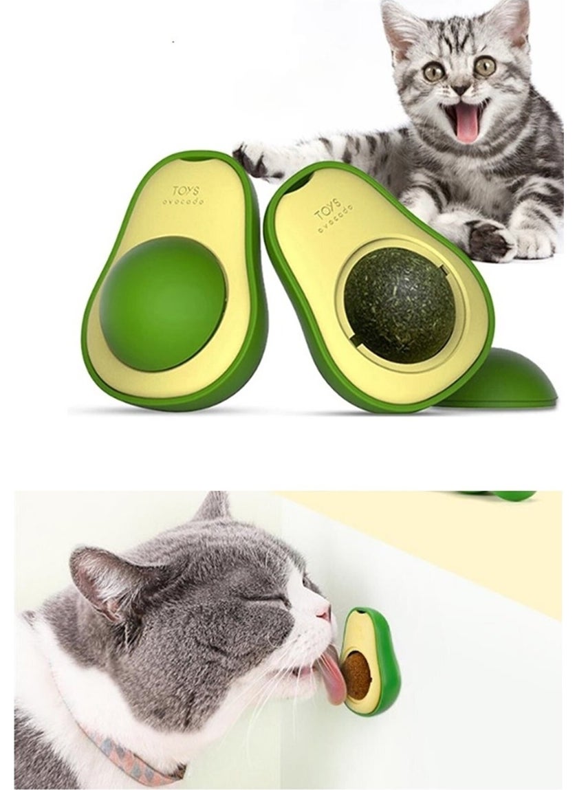 Avocado Designed Cat Licking Ball - pzsku/ZD053CFA8FC29F0392DF2Z/45/_/1725895563/cecca691-45bc-4b53-ad5b-7d6b06e209dc