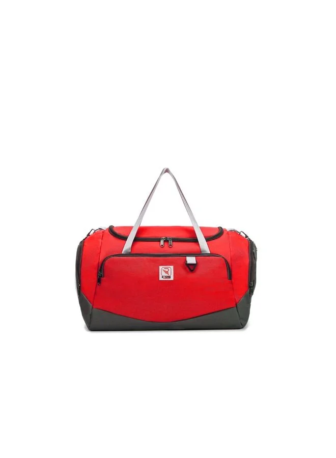 REFLECTION Lightweight High Quality Travel Duffle Bag Red & Black 66CM