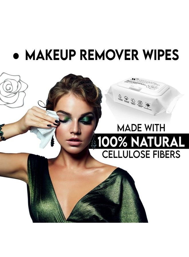 WBM Care Flushable Wipes For Women Deep Clean Impurities Makeup Remover Hydrate & Purify Skin Fragrancefree Face Wipes 25 Sheets - Image 4