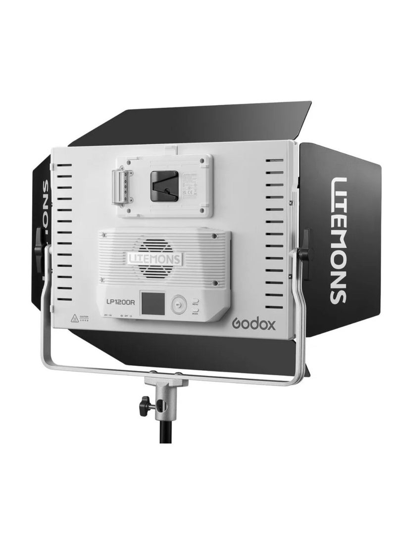 Godox LP1200R RGB Portable LED Panel Light – High Power 1200W Continuous Lighting for Film, Video & Photography | Built-in Effects, App Control - Image 1