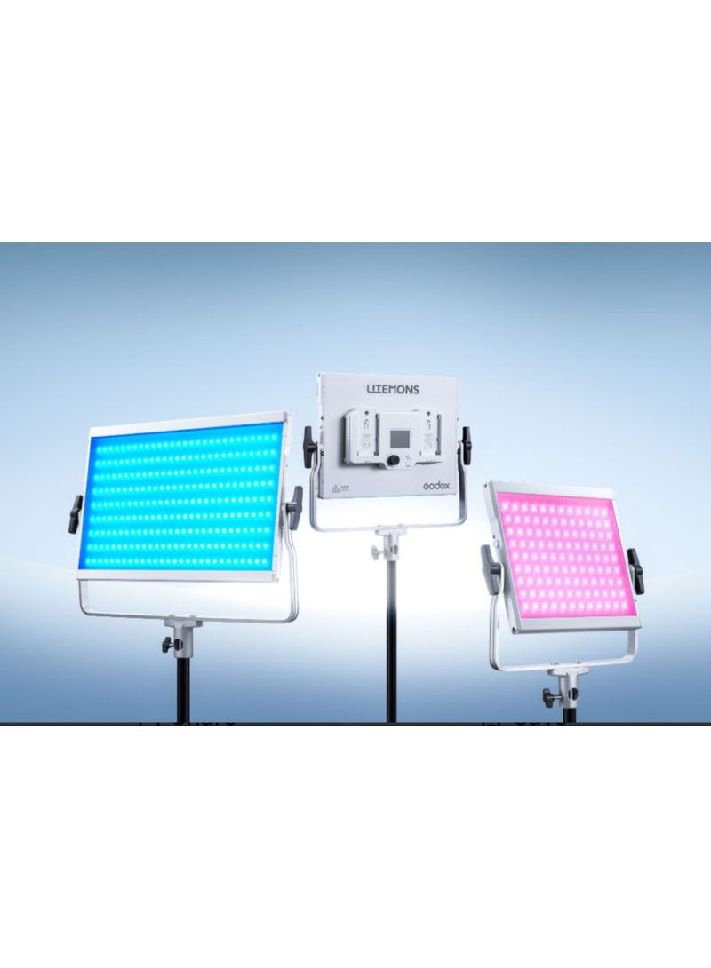 Godox LP1200R RGB Portable LED Panel Light – High Power 1200W Continuous Lighting for Film, Video & Photography | Built-in Effects, App Control - Image 2