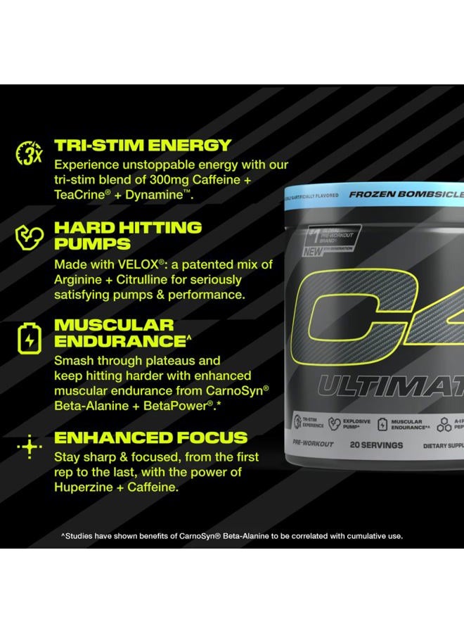 C4 Ultimate Pre Workout Powder - Image 2