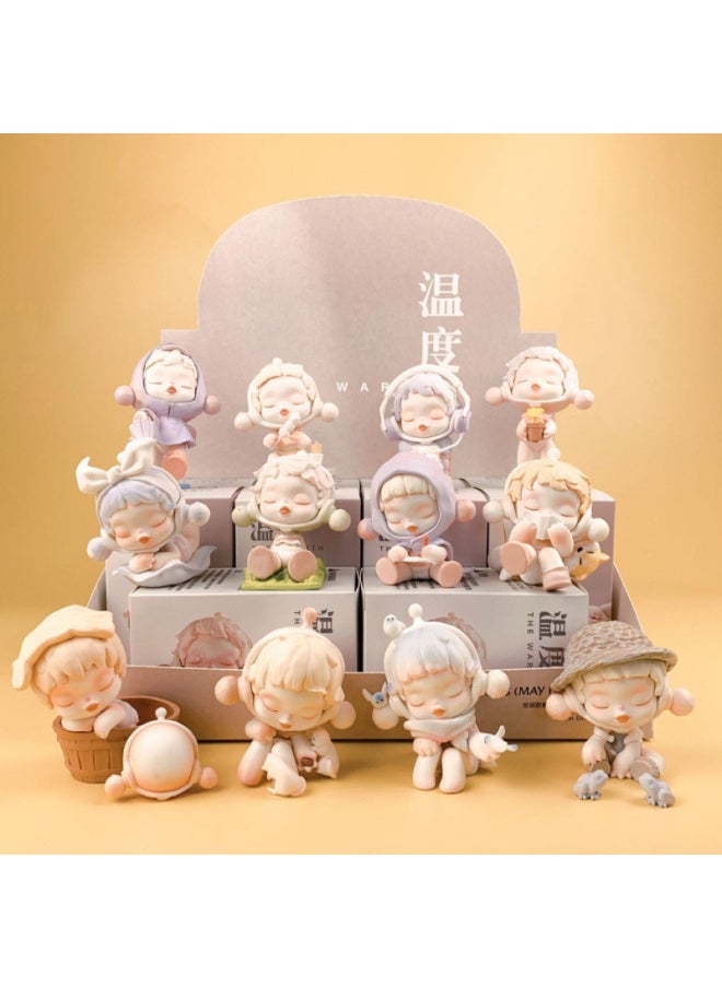 Generic Bubble Bubble Temperature Series Blind Box Hand-run Matte Comic Collection Weekdays Wonderland Court Front Mo Mei Motherland Edition Can Be Wholesale-Color:Small Flavor  - Image 3