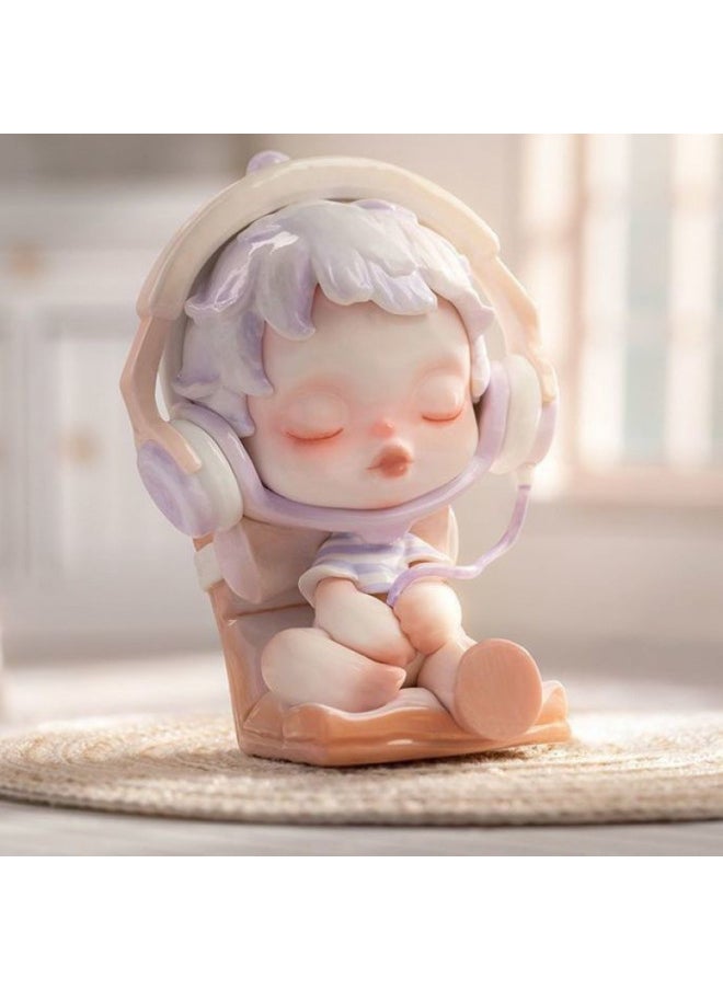 Generic Bubble Bubble Temperature Series Blind Box Hand-run Matte Comic Collection Weekdays Wonderland Court Front Mo Mei Motherland Edition Can Be Wholesale-Color:Small Flavor  - Image 5