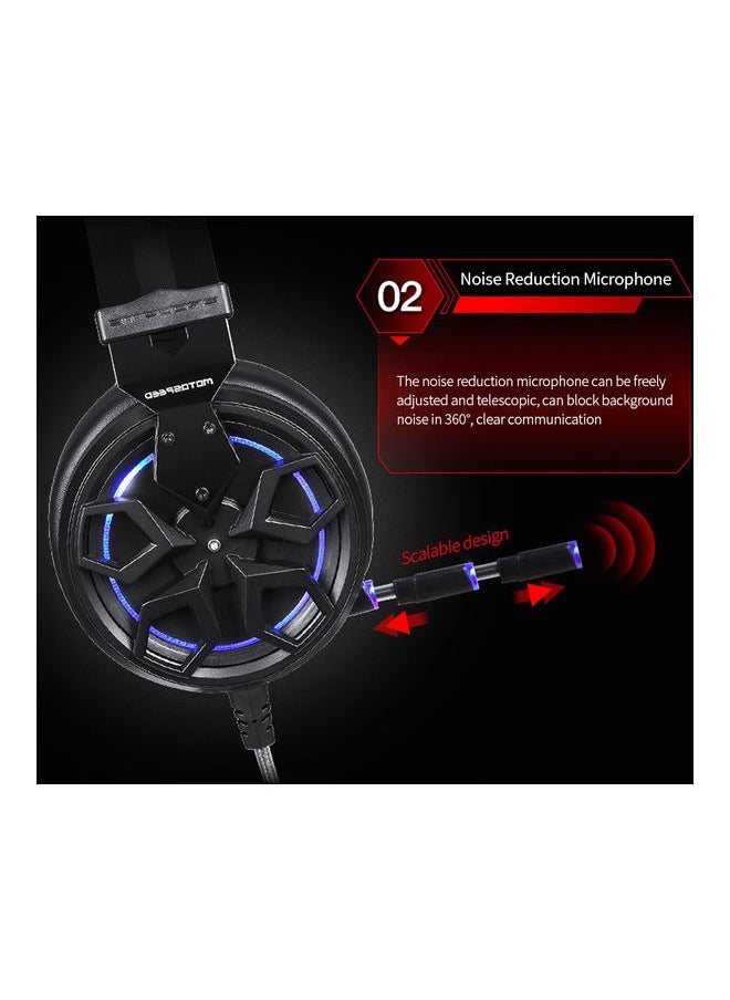 Motospeed - MOTOSPEED Gaming Headphones H60 USB - Image 1