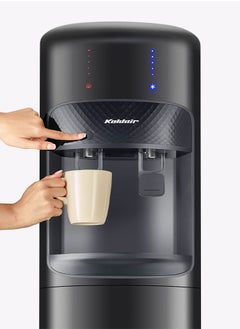 Koldair Water Dispenser Top-Load Freestanding 2Taps Hot And Cold Type A Black  - Image 5