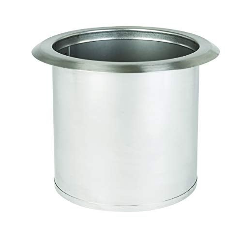 DISPENSE-RITE TCD-2-NB 6.25" Diameter Drop-in Trash Chute, Small, Stainless Steel - Image 1