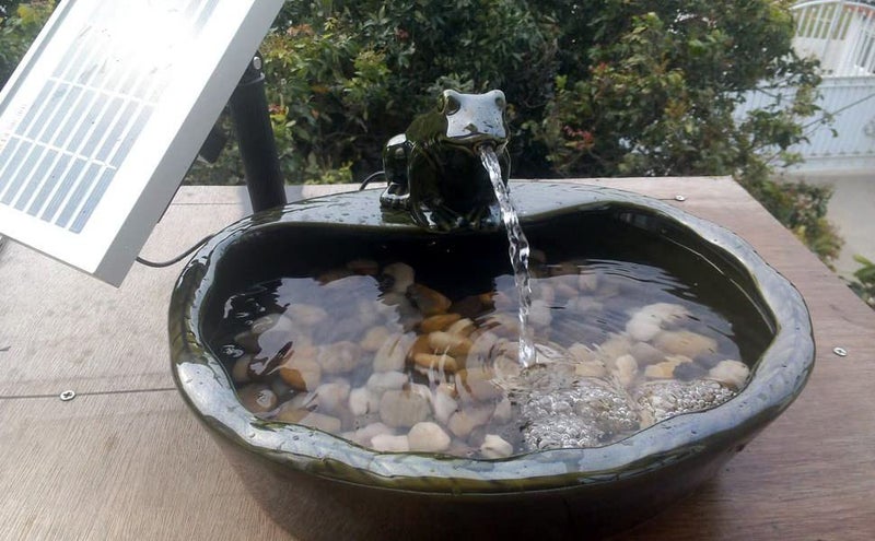 ASC Solar Water Pump Kit for Fountain Pool and Pond (Replacement Long Pump Only) - Image 5