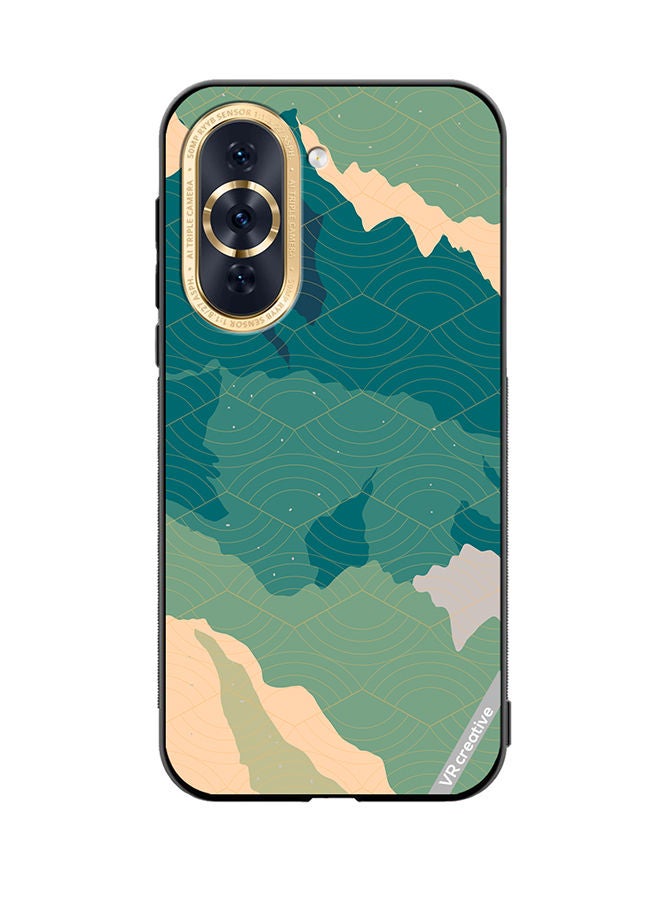 VR CREATIVE Protective Case Cover For Huawei Nova 10 Line Art Landscape Design Multicolour - Image 1