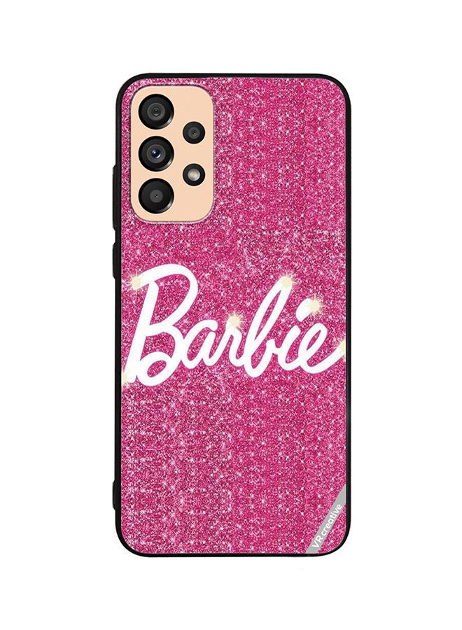 VR CREATIVE Protective Case Cover For Samsung Galaxy A53 5G Sparkling Barbie Design Multicolour - Image 1