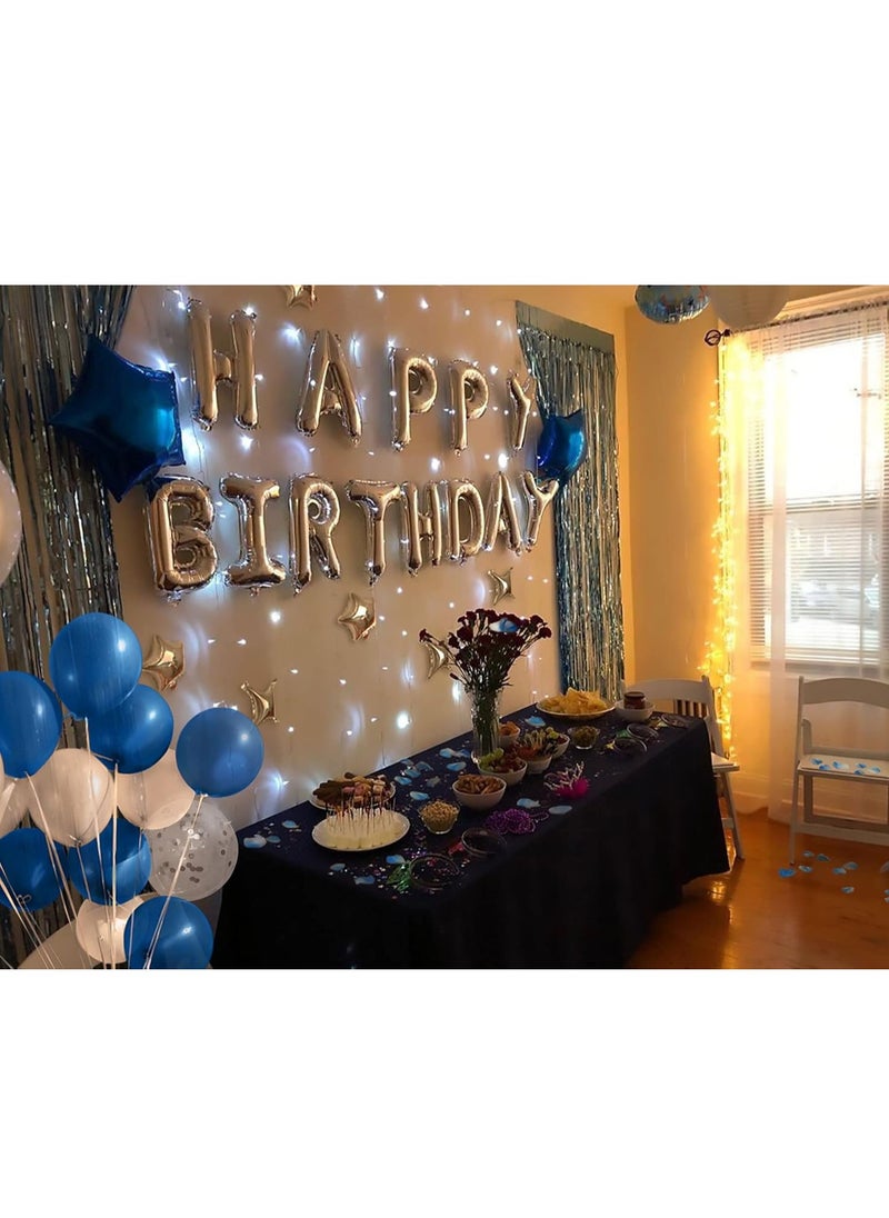 YelaJoy - Birthday Decorations for Men Blue Adult Theme Party Decorations Perfect for Night Party and Male Bachelor Party Decorations - Image 1