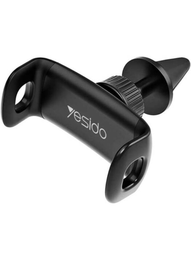 Yesido Airvent C47 Universal Car Phone Holder, Black - Image 1