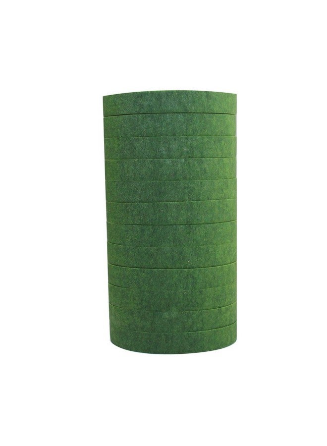 Decora A Dozen 1/2 Inch By 30 Yard Dark Green Floral Tape For Bouquet Stem Wrap Floral Arranging Craft Projects Corsages Wedding Bouquet - Image 2