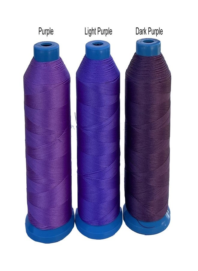 Item4ever Light Purple Bonded Nylon Sewing Thread v-69 T70 for Outdoor, Upholstery - Image 2